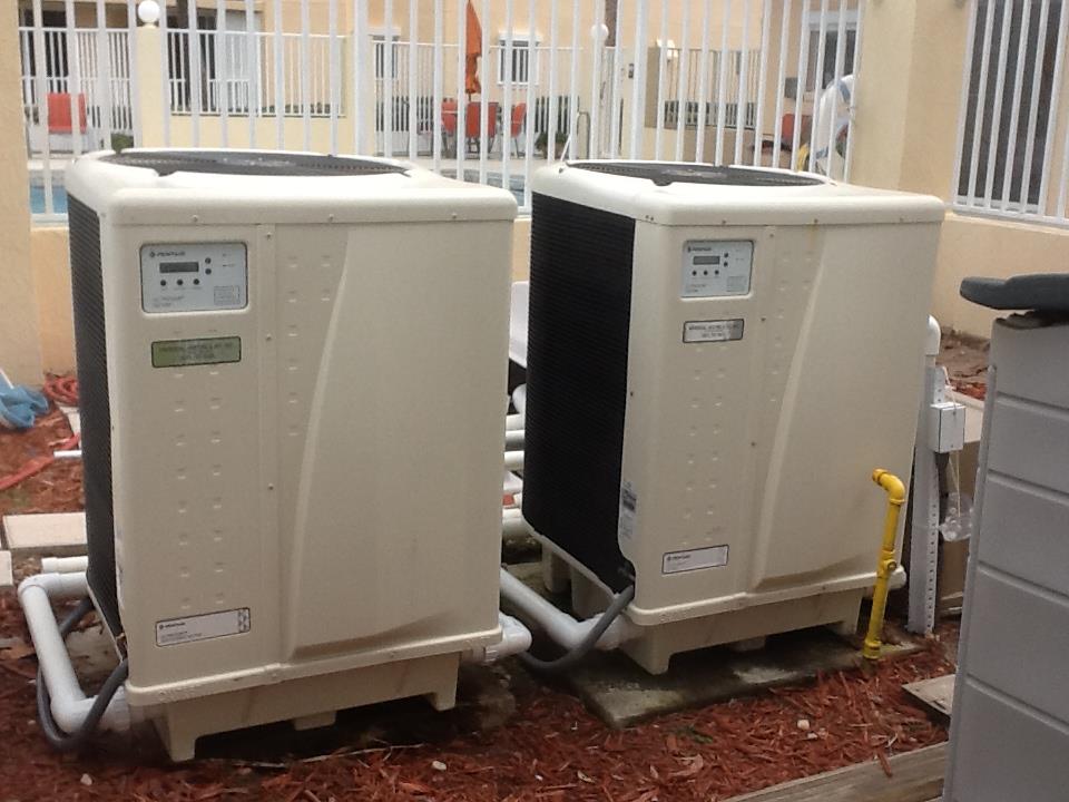 Pool Heat Pump Installs Universal Heating and Air Conditioning Pool